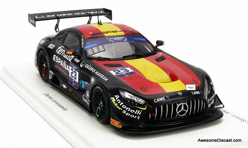 Spark 1:43 Mercedes AMG GT3 #23 Team Spain: FIA Motorsport Games GT Sprint Cup, Paul Ricard: Daniel Juncadella