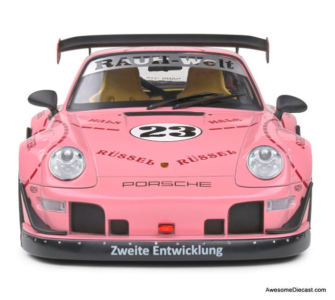 2020 Porsche RWB Bodykit Pink Pig #23 1:18 Diecast Model Car by Solido