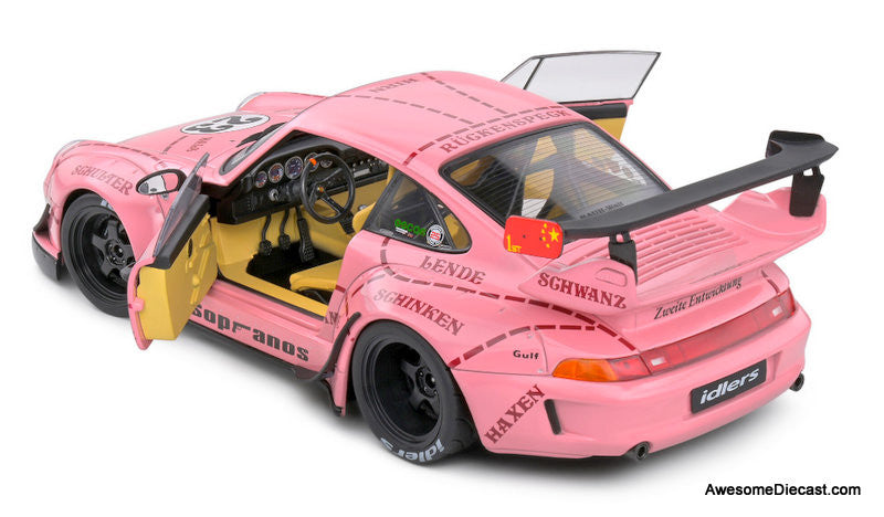 2020 Porsche RWB Bodykit Pink Pig #23 1:18 Diecast Model Car by Solido