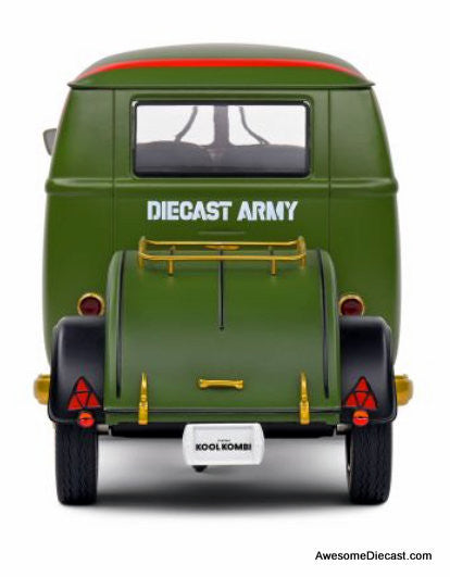 1950 Kool Kombi (Army Fighter), Green 1:18 Diecast Model Vehicle by Solido