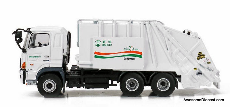 Tiny 1:76 Hino 700 Garbage Truck: Baguio City