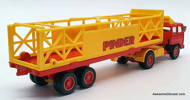 Verem 1:50 Renault Day Cab w/Flatbed Trailer: Pinder Circus