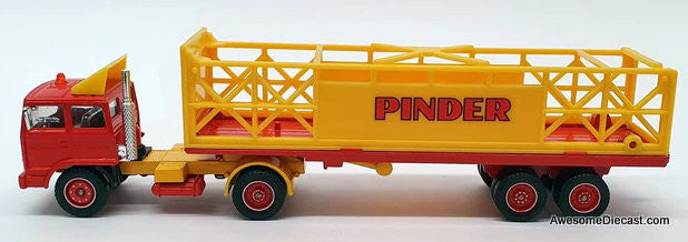 Verem 1:50 Renault Day Cab w/Flatbed Trailer: Pinder Circus