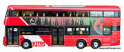 Volvo B8L Wright Double Decker Bus: KMB 1:110 Diecast Model Bus by Tiny