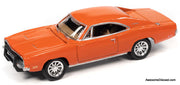 1969 Dodge Charger R/T (Country Charger), Orange 1:64 Diecast Model Car by Johnny Lightning