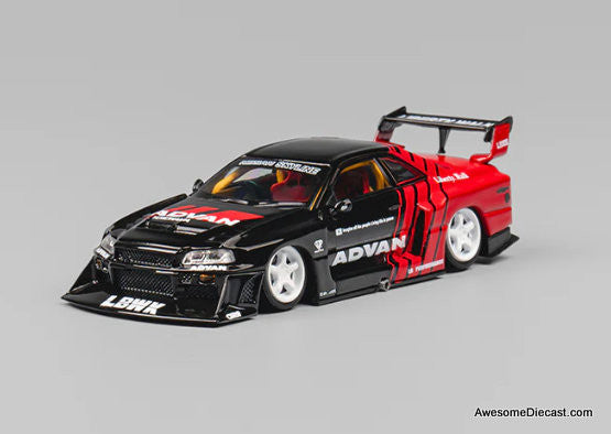 Nissan LBWK ER34 Advan 1:64 Diecast Model Car by CM Model