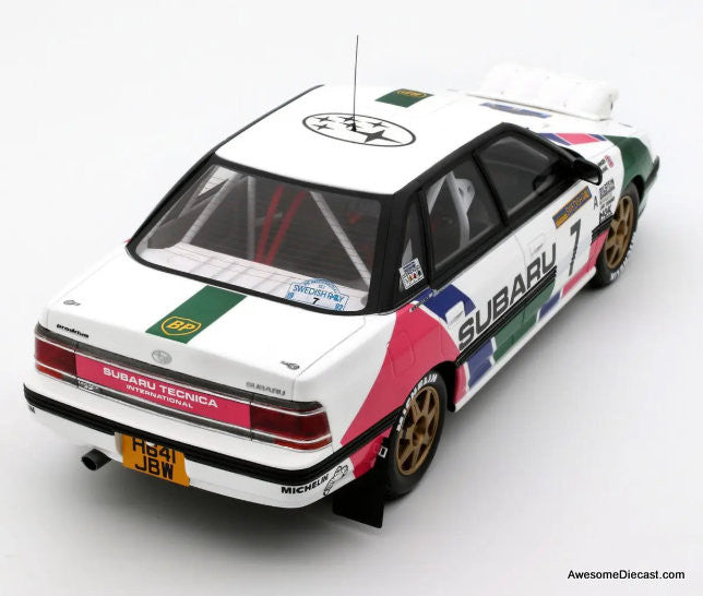 1990 Subaru Legacy RS  GR.A #7 1992 Swedish Rally 1:18 Resin Cast Model Car by Otto