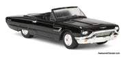 1965 Ford Thunderbird w/Tonneau Cover, Black 1:64 Diecast Model Car by Greenlight