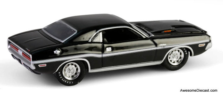 1970 Dodge Challenger R/T 440, Black 1:64 Diecast Model Car by Greenlight