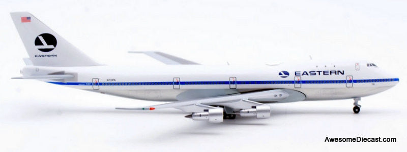 Boeing 747-100 Eastern Airlines (Reg #N731PA) "Pan Am Hybrid Livery" 1:400 Diecast Model Plane by JC Wings