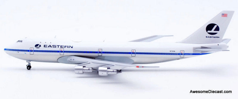 Boeing 747-100 Eastern Airlines (Reg #N731PA) "Pan Am Hybrid Livery" 1:400 Diecast Model Plane by JC Wings