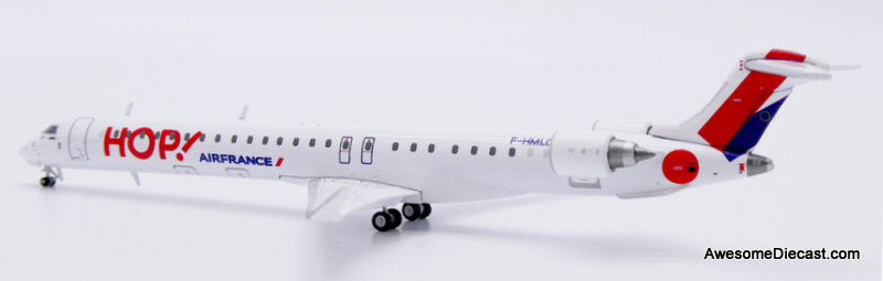 Bombardier CRJ-1000EL: HOP! Air France (Reg #F-HMLO) 1:400 Diecast Model Plane by JC Wings