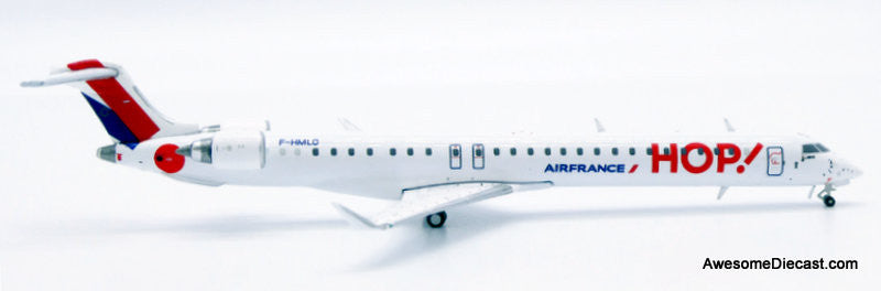 Bombardier CRJ-1000EL: HOP! Air France (Reg #F-HMLO) 1:400 Diecast Model Plane by JC Wings