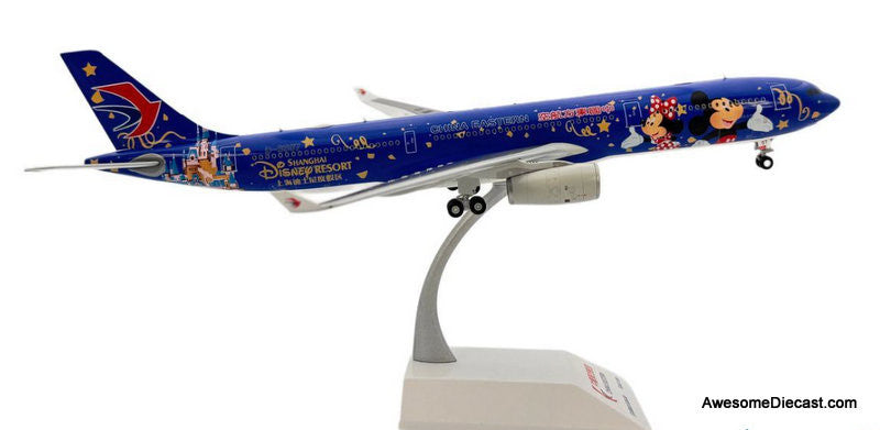 Airbus A330-300: China Eastern (Reg #B-6507) "Shanghai Disney Resort" 1:200 Diecast Model Plane by JC Wings