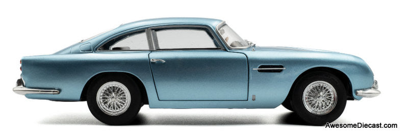 1964 Aston Martin DB5, Light Metallic Blue 1:18 Diecast Model Car by Solido