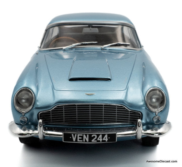 1964 Aston Martin DB5, Light Metallic Blue 1:18 Diecast Model Car by Solido