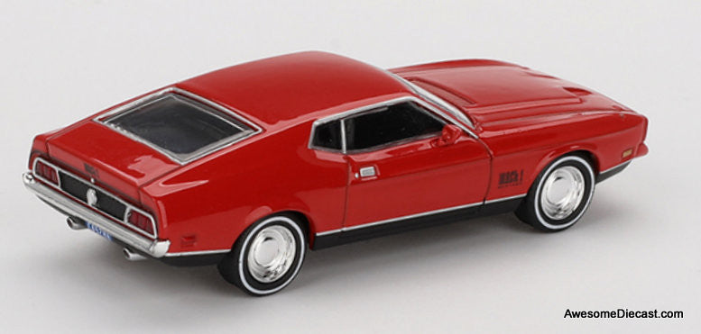 1971 Ford Mustang Mach 1 (James Bond 007 - "Diamonds Are Forever") 1:64 Diecast Model Car by Mini GT