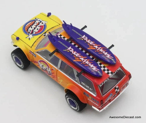 Datsun KAIDO 510 Wagon 4×4 Kaido ISLANDS V1 1:64 Diecast Model Car by Mini GT