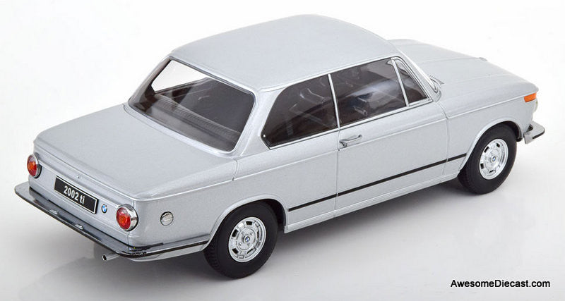 KK Scale 1:18 1971 BMW 2002 Series 1, Metallic Silver