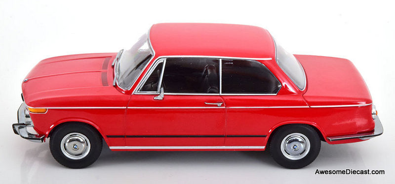 KK Scale 1:18 1971 BMW 1602 Series 1, Verona Red