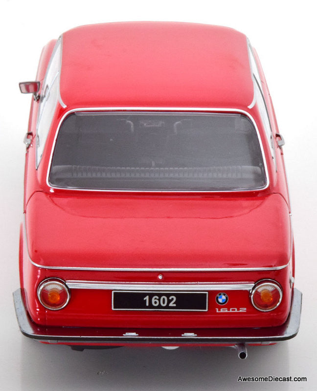KK Scale 1:18 1971 BMW 1602 Series 1, Verona Red
