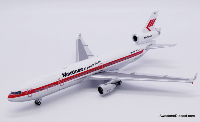 JC Wings 1:400 McDonnell Douglas MD-11: Martinair "40 Years In The Air" Livery (Reg #PH-MCT)