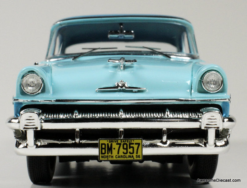 1956 Mercury Montclair Phaeton, Lauderdale Blue & Niagara Blue 1:43 Resin Cast Model Car by Goldvarg Collection