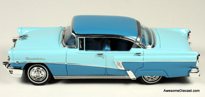 1956 Mercury Montclair Phaeton, Lauderdale Blue & Niagara Blue 1:43 Resin Cast Model Car by Goldvarg Collection
