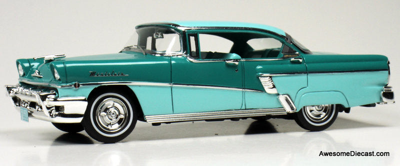 1956 Mercury Montclair Phaeton, Heather Green & Verona Green 1:43 Resin Cast Model Car by Goldvarg Collection