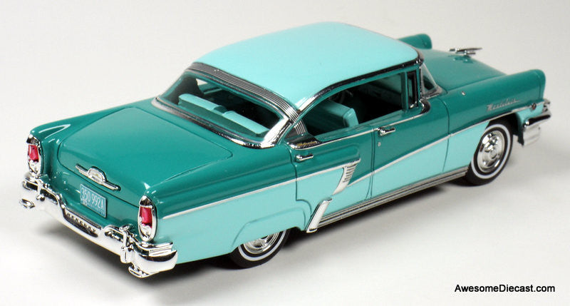 1956 Mercury Montclair Phaeton, Heather Green & Verona Green 1:43 Resin Cast Model Car by Goldvarg Collection