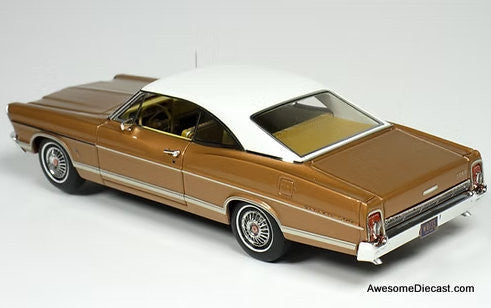1967 Ford Galaxie Coupe, Burnt Amber Metallic 1:43 Resin Cast Model Car by Goldvarg Collection