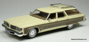 1976 Oldsmobile Custom Cruiser, Cream Gold 1:43 Resin Cast Model Car by Goldvarg Collection