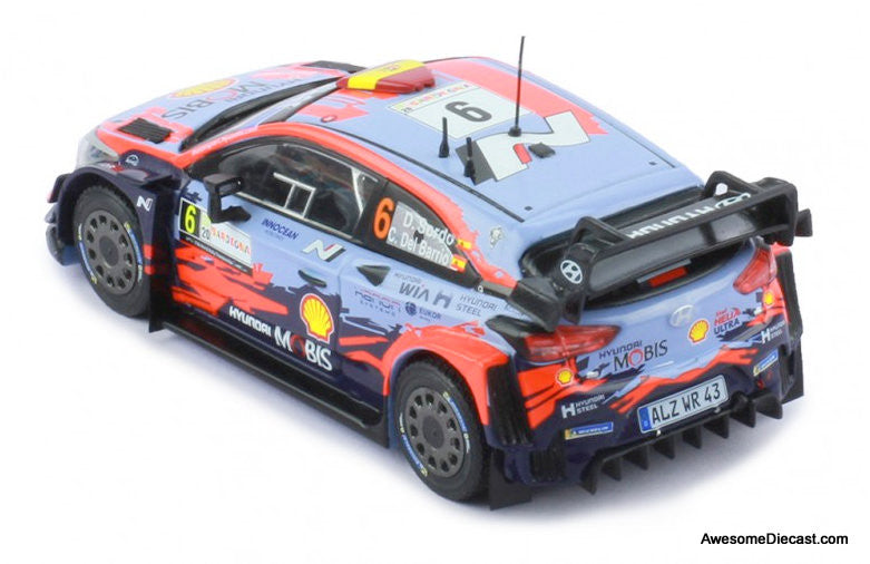 IXO 1:43 2020 Hyundai i20 Coupe WRC #6: Rally Italia Sardegna