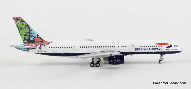 Gemini Jets 1:400 Boeing 757-200: British Airways, Animals & Trees Livery