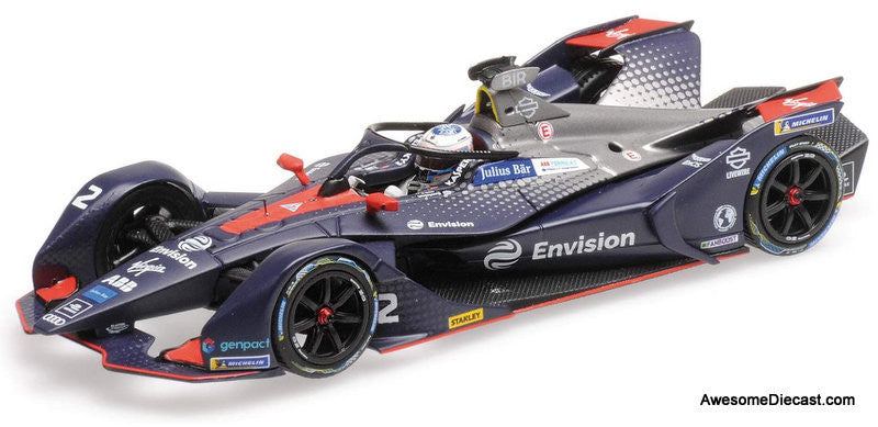 Minichamps 1:18 Formula E Season 5 #2 Envision Virgin Racing: Sam Bird