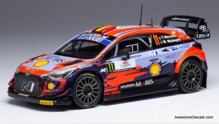 IXO 1:43 Hyundai i20 Coupe WRC #11: Rally Monza 2021
