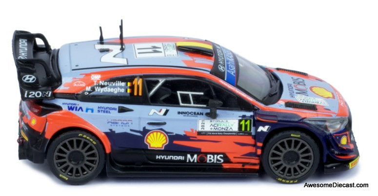 IXO 1:43 Hyundai i20 Coupe WRC #11: Rally Monza 2021