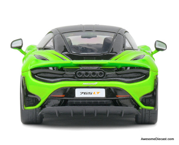 Solido 1:43 2020 McLaren 765LT V8-Biturbo, Lime Green