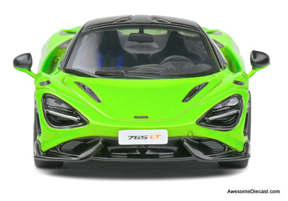 Solido 1:43 2020 McLaren 765LT V8-Biturbo, Lime Green