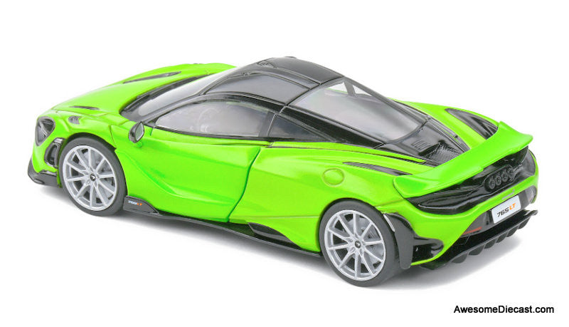 Solido 1:43 2020 McLaren 765LT V8-Biturbo, Lime Green
