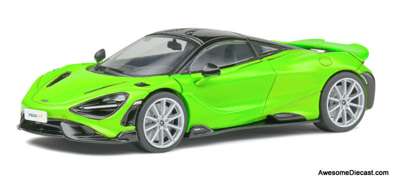 Solido 1:43 2020 McLaren 765LT V8-Biturbo, Lime Green