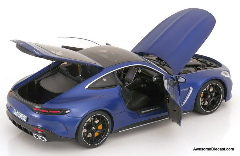 2023 Mercedes Benz AMG GT63 Coupe (C192), Matte Spectral Blue 1:18