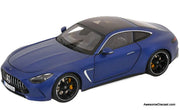 2023 Mercedes Benz AMG GT63 Coupe (C192), Matte Spectral Blue 1:18 Diecast Model Car by NZG