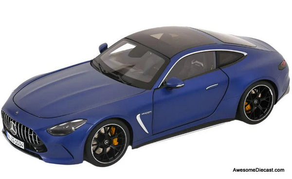 2023 Mercedes Benz AMG GT63 Coupe (C192), Matte Spectral Blue 1:18