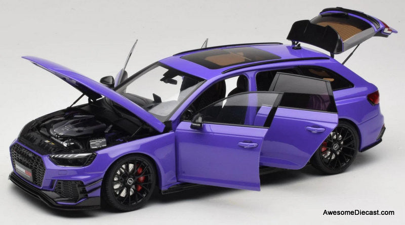 Audi RS4 Avant Darwin Pro Tuning, Metallic Purple 1:18 Diecast