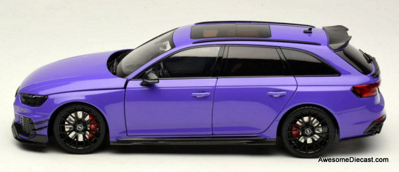Audi RS4 Avant Darwin Pro Tuning, Metallic Purple 1:18 Diecast