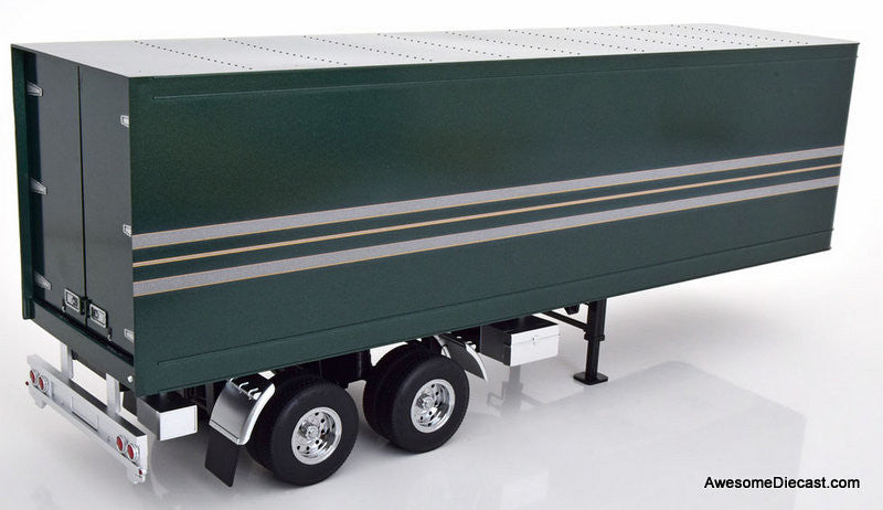 Semi Trailer, Green 1:18 Diecast Model Vehicle by Road Kings