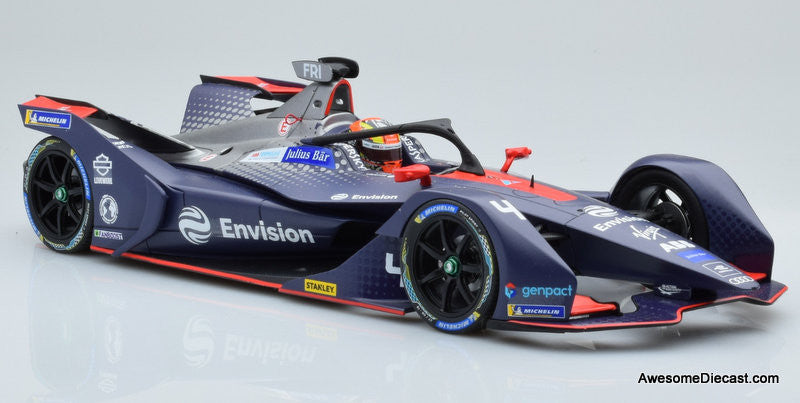 Minichamps 1:18 Formula E Season 5 #4 Envision Virgin Racing: Robin Frijns