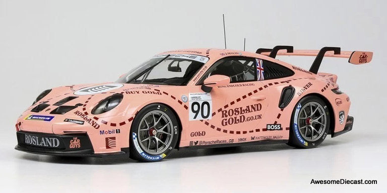 Porsche 911 GT3 Cup #90, Pink Pig 1:18 Diecast Model Car by IXO