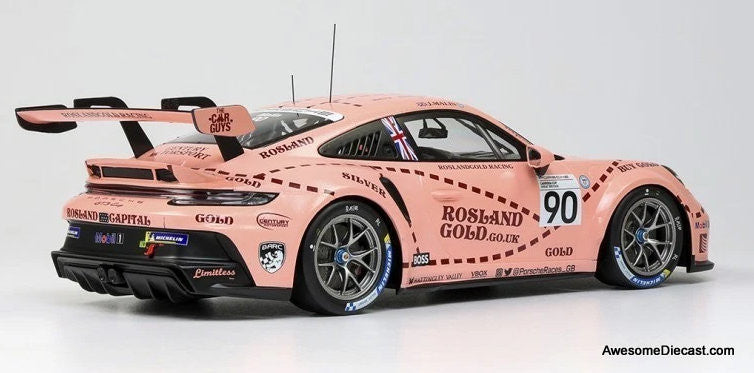 Porsche 911 GT3 Cup #90, Pink Pig 1:18 Diecast Model Car by IXO